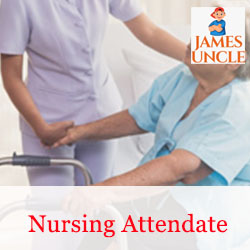 Nursing attendant Mrs. Moumita Mondal in Anandapur